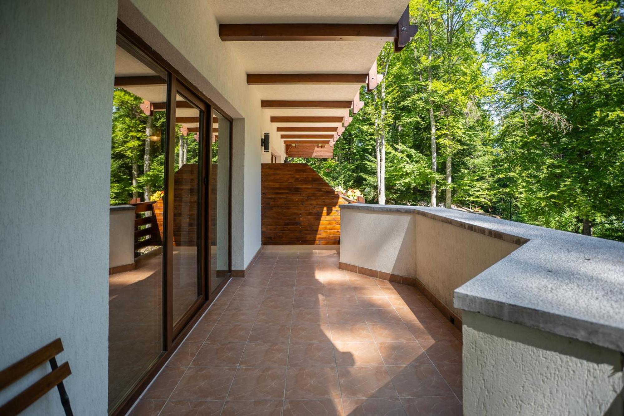 Opus Villa Sinaia Dış mekan fotoğraf A balcony