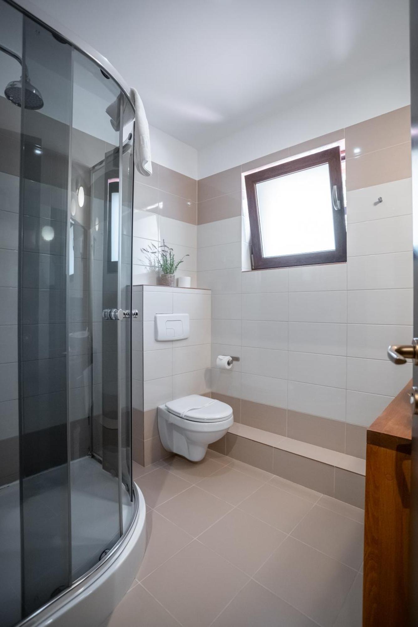 Opus Villa Sinaia Dış mekan fotoğraf Bathroom with shower enclosure